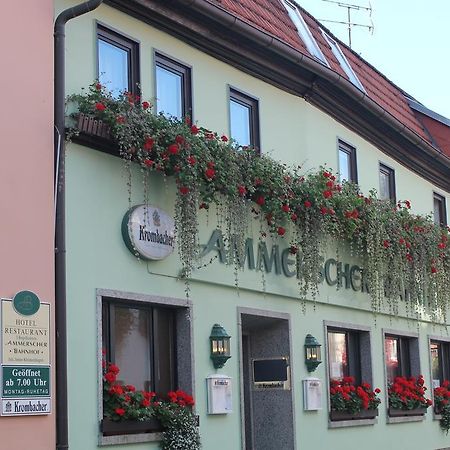 Ammerscher Bahnhof Muhlhausen Bagian luar foto