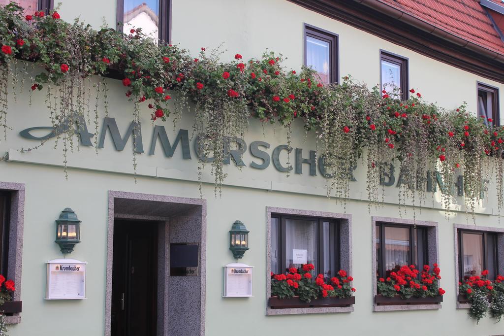 Ammerscher Bahnhof Muhlhausen Bagian luar foto