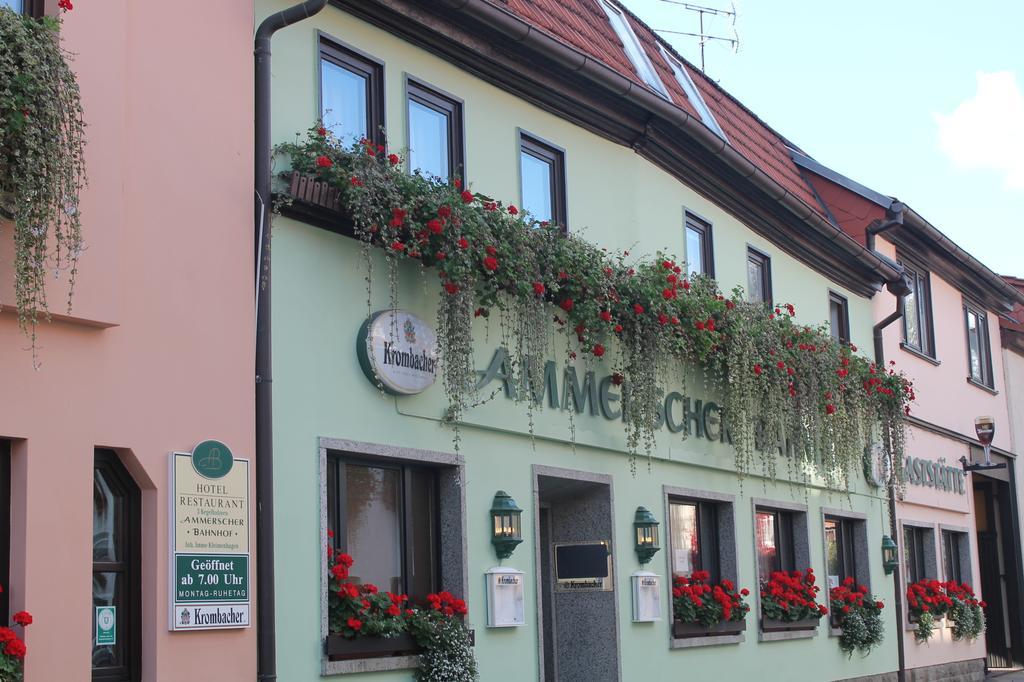 Ammerscher Bahnhof Muhlhausen Bagian luar foto