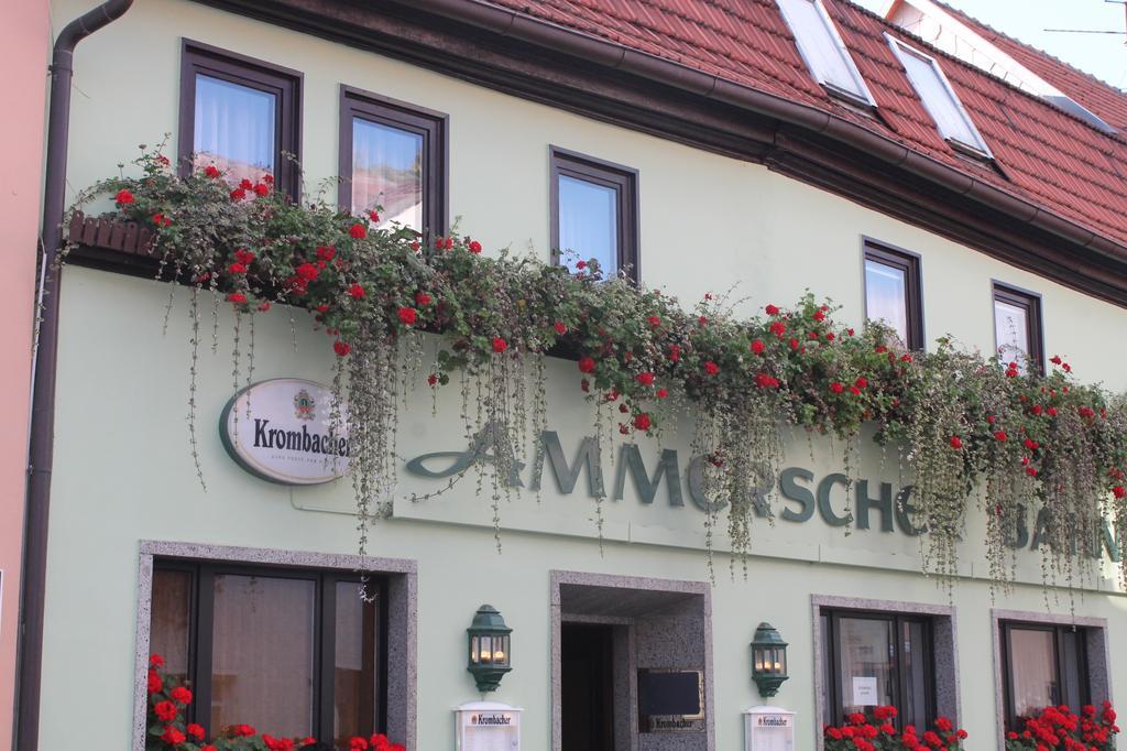Ammerscher Bahnhof Muhlhausen Bagian luar foto