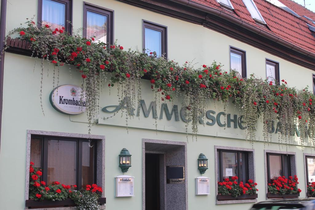Ammerscher Bahnhof Muhlhausen Bagian luar foto